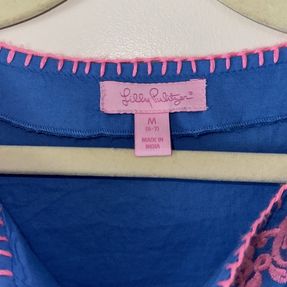 Girls Size M (6-7) Lilly Pulitzer Beach Coverup - Picture 4 of 7